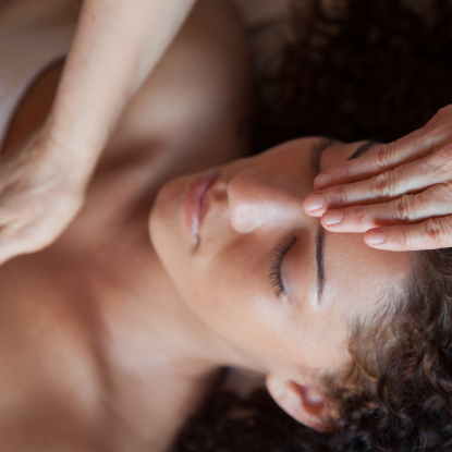 Energy healing massage