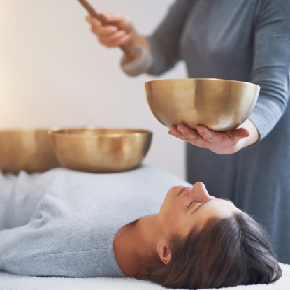 Sound Bowl vibrational Massage